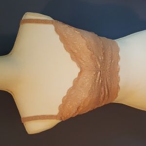 Cosabella curvy bralette hook and eye closure